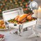 4 Pack 8 Qt Chafing Dish Buffet Set, Catering Warmer with Pans and Stand